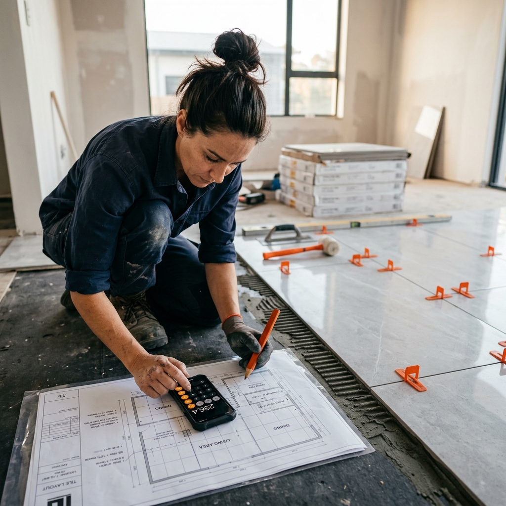 Exemplo de cálculo de piso por m2